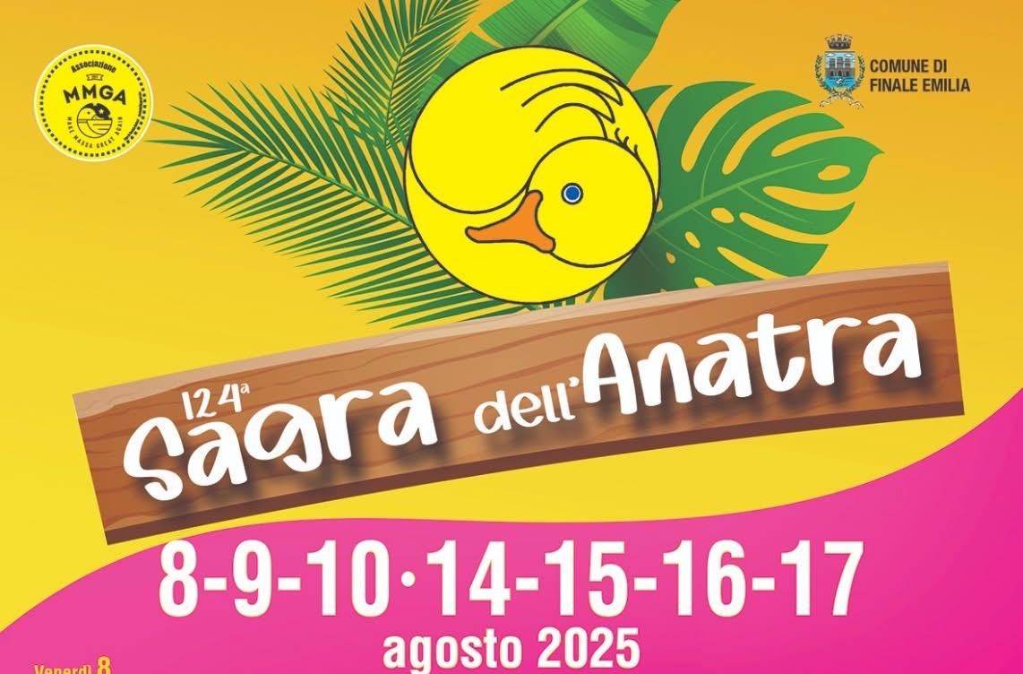Dall’8 Agosto a Massa Finalese – 124a Sagra dell’Anatra – Il programma