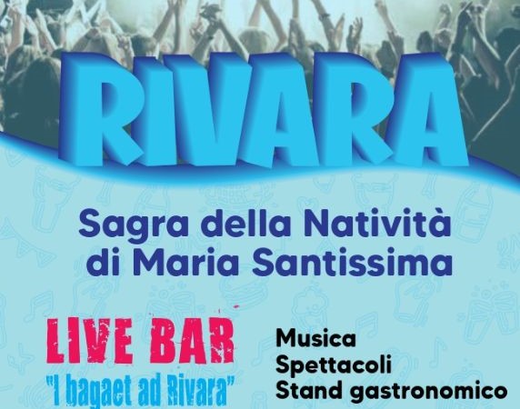 Dal 3 Settembre a Rivara – Sagra della Natività di Maria Santissima