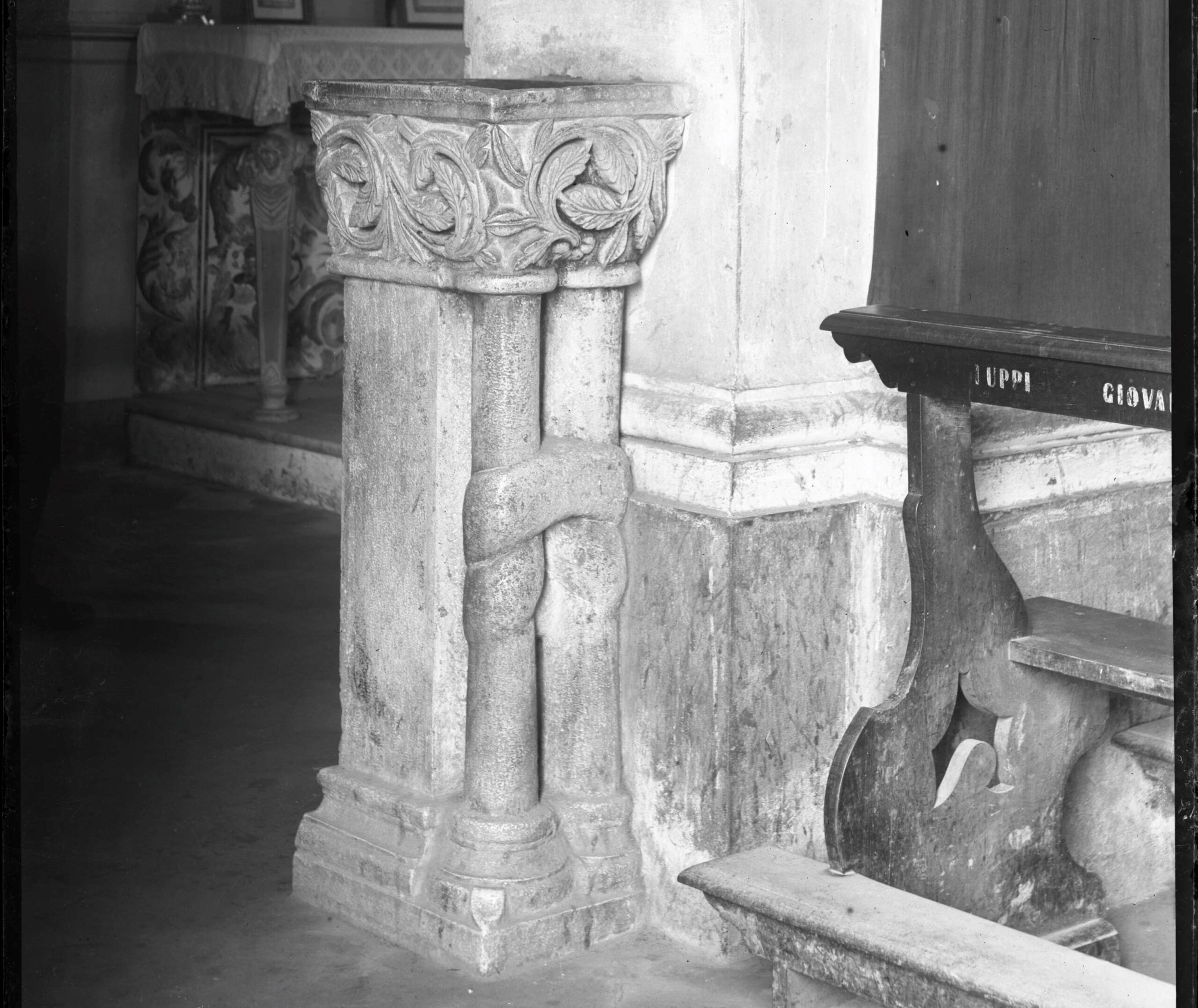 Roberta Paltrinieri – Perle di cultura – La misteriosa colonna ofitica di Santa Maria della Neve a Quarantoli