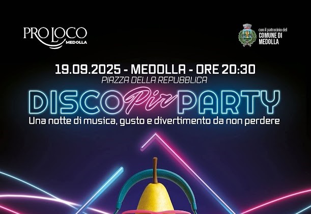 19 Settembre a Medolla – Disco Pir Party