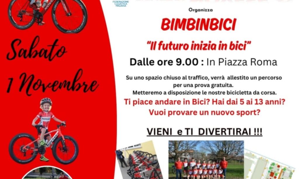 Il primo Novembre a Concordia - In occasione della Fiera d'Ognissanti - Bimbinbici