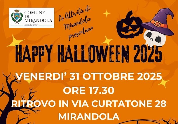 31 Ottobre a Mirandola – Happy Alloween 2025