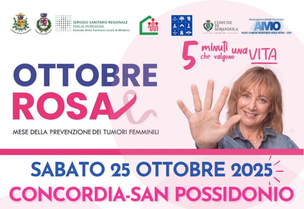 25 Ottobre a San Possidonio - Ottobre Rosa - Il programma