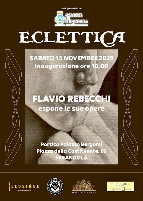 Dal 15 Novembre a Mirandola – Flavio Rebecchi espone le sue opere