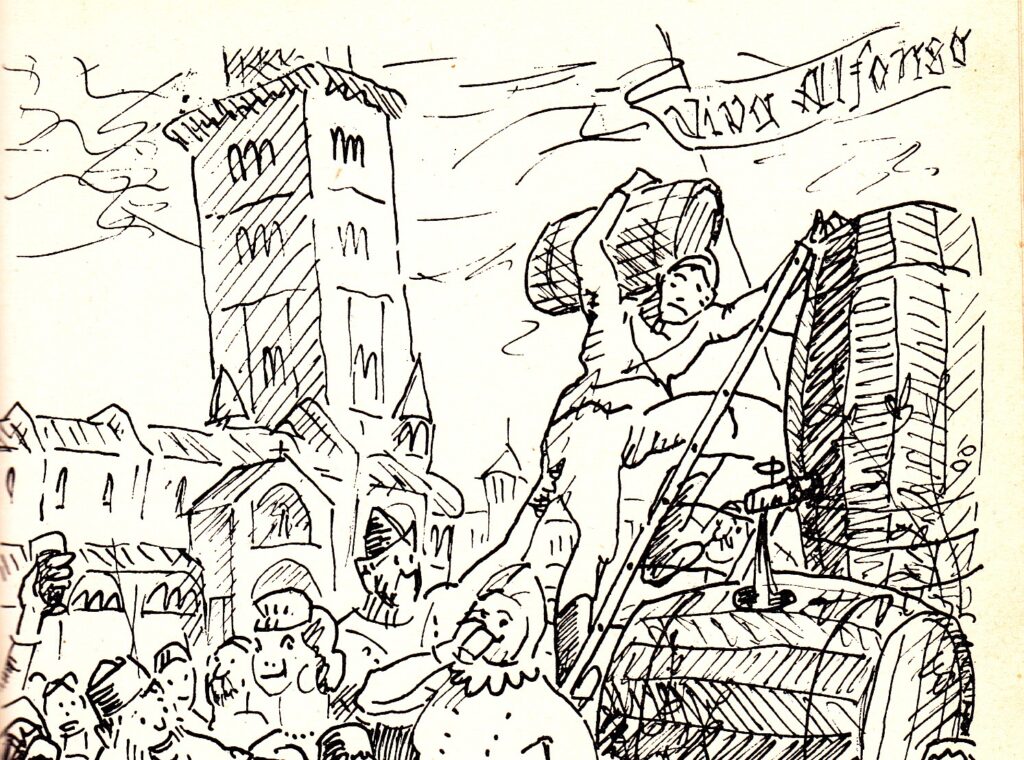 Molti si diedero alla fuga convinti di avere a che fare con il nemico uscito in agguato, abbandonando quindi sul campo decine di botti, ormai vuote........