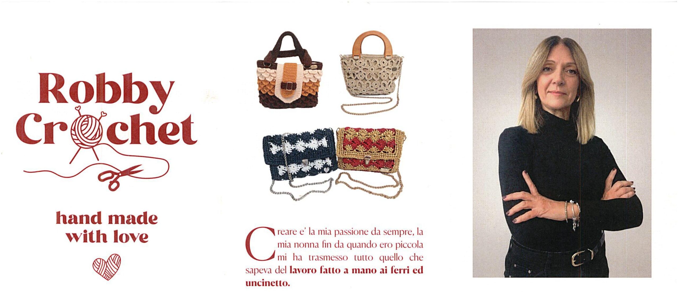 Roberta Vincenzi – Robby Crochet – L’importanza del fatto a mano