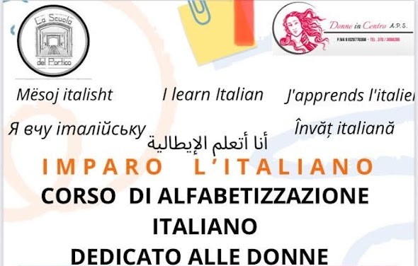 Dal 6 Novembre a Gavello – Imparo l’italiano – Corso di alfabetizzazione italiano dedicato alle donne