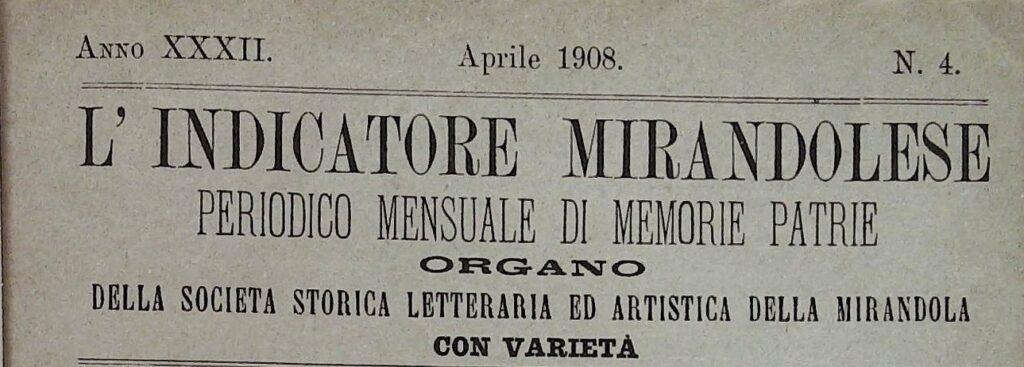 Un doloroso annunzio stiamo per recare ai nostri lettori cortesi. II 9 Aprile il dottor Francesco Molinari fondatore di questo periodico cessò di vivere dopo brevissima malattia sopportata con cristiana rassegnazione.

Noi non.......
