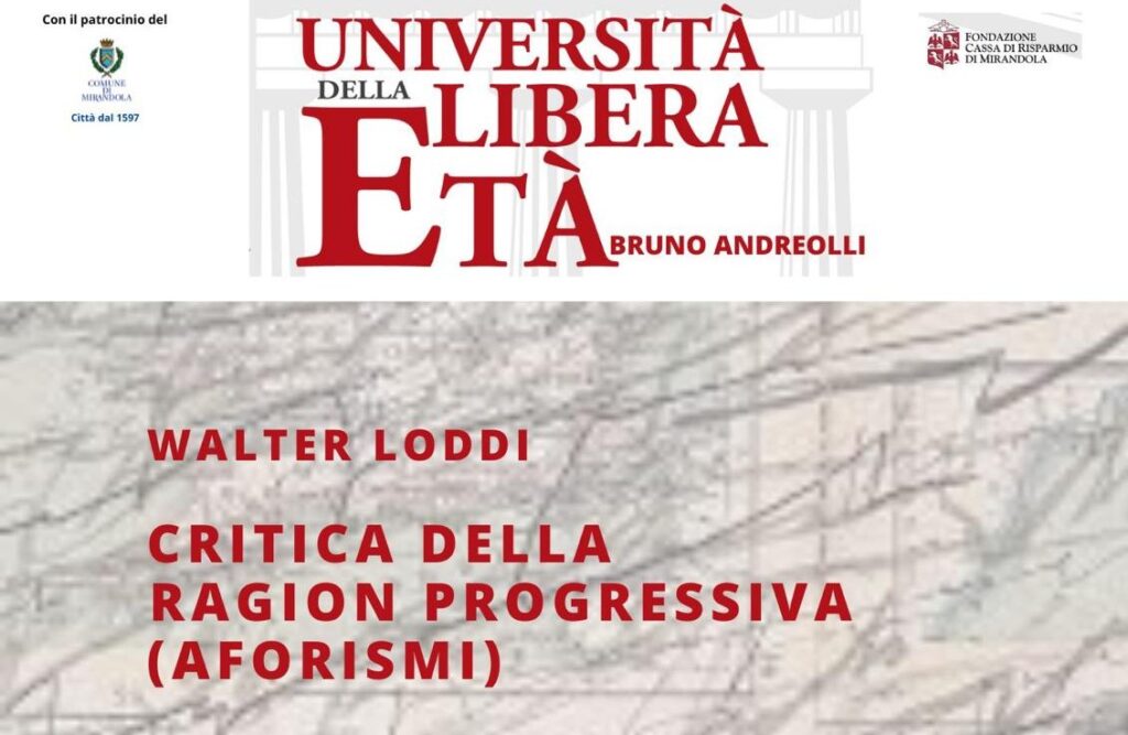 13 Gennaio a Mirandola - Presentazione del libro....