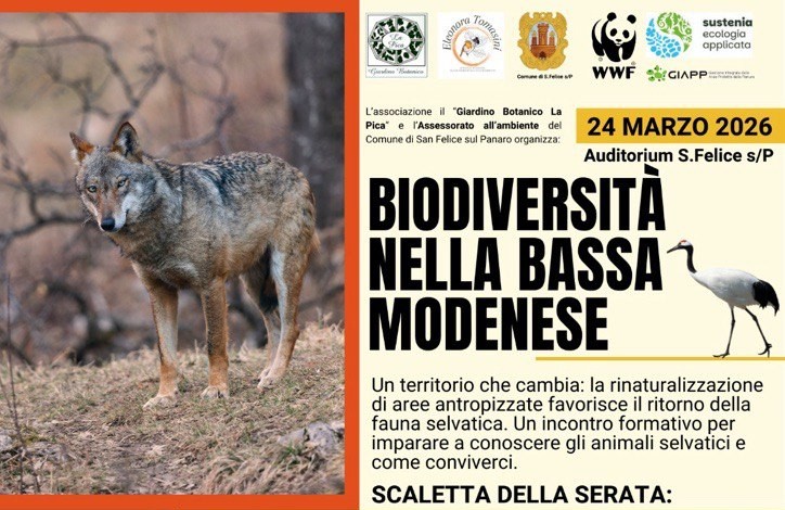 24 Marzo a San Felice - Biodiversità nella Bassa Modenese