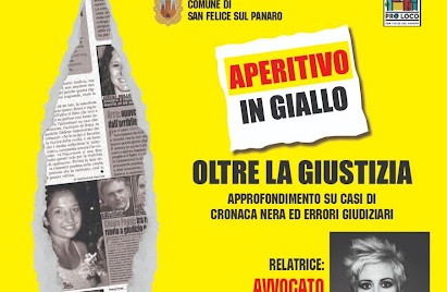 31 Marzo a San Felice - Aperitivo in Giallo