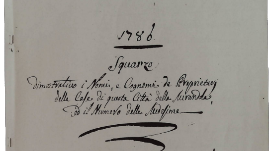 Al fine di determinare una più equa tassazione dei cittadini, Ercole III d’Este istituì nel 1786 una nuova numerazione civica in tutte le principali città del Ducato di Modena e Reggio. Le città venivano suddivise in quartieri o contrade, contrassegnati ognuno con.......