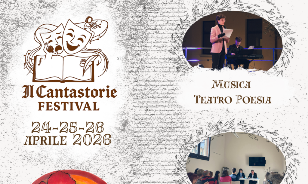 Dal 24 al 26 Aprile a Mirandola - Cantastorie Festival