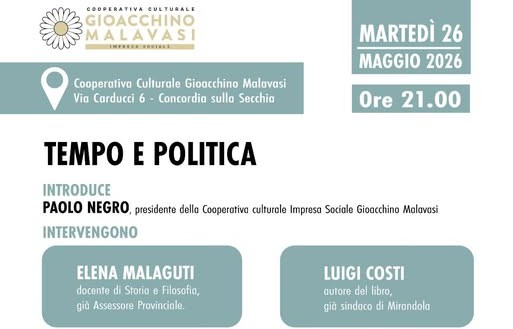 26 Maggio a Concordia – Presentazione del libro…..