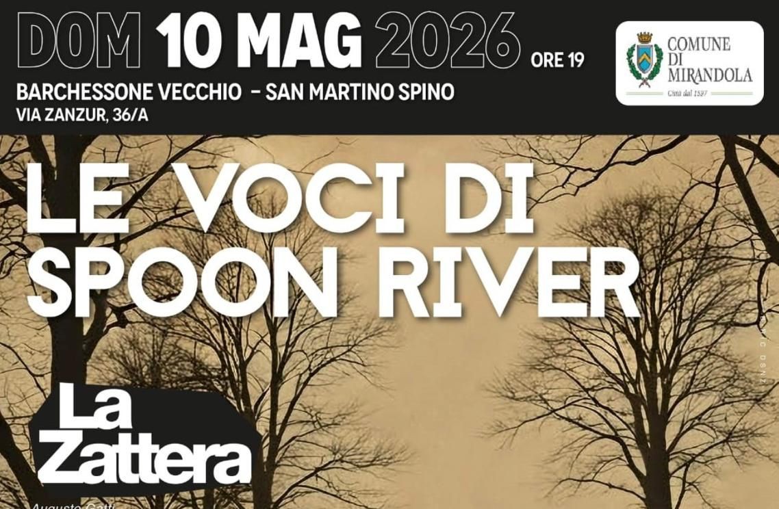 10 Maggio a San Martino Spino - Le voci di Spoon River