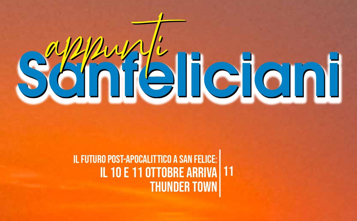 Appunti Sanfeliciani settembre 2026 – Il periodico mensile degli amici di San Felice