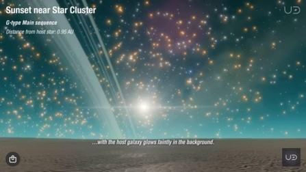 Un agglomerato di stelle che orbita intorno alla nostra galassia.