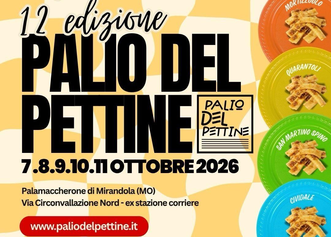 Ormai ci siamo, a breve inizierà la sfida culinaria tra le frazioni a base di  maccheroni al pettine delle Valli Mirandolesi.