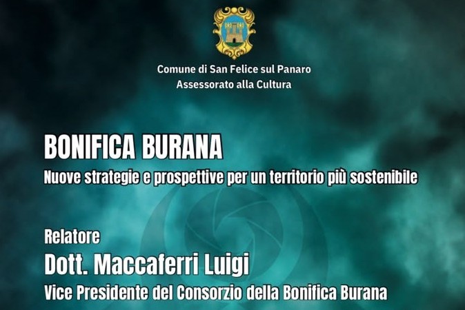 A San Felice sul Panaro conferenza organizzata dal Consorzio Bonifica di Burana