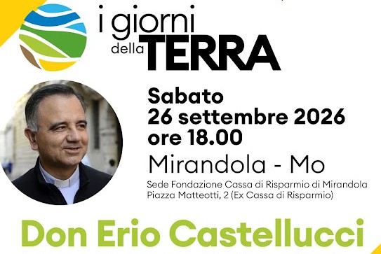 Don Erio Castellucci a Mirandola per 