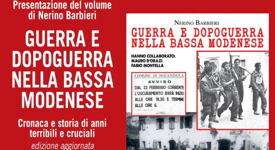 Omaggio all'autore Nerino Barbieri recentemente scomparso - Borgatti, D'Orazi e Montella presentano la nuova edizione del libro.