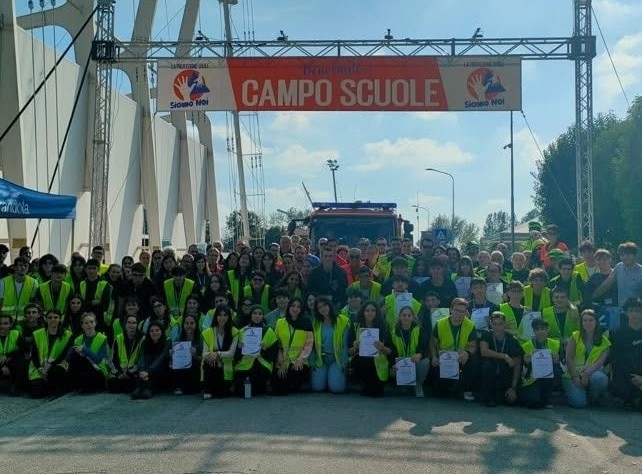 A Finale Emilia – “La Protezione Civile siamo noi”: al Pala Diversivo il campo scuola per gli studenti delle superiori